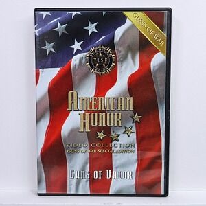 American Honor Guns of Valor DVD History Channel Military Documentary Special Ed